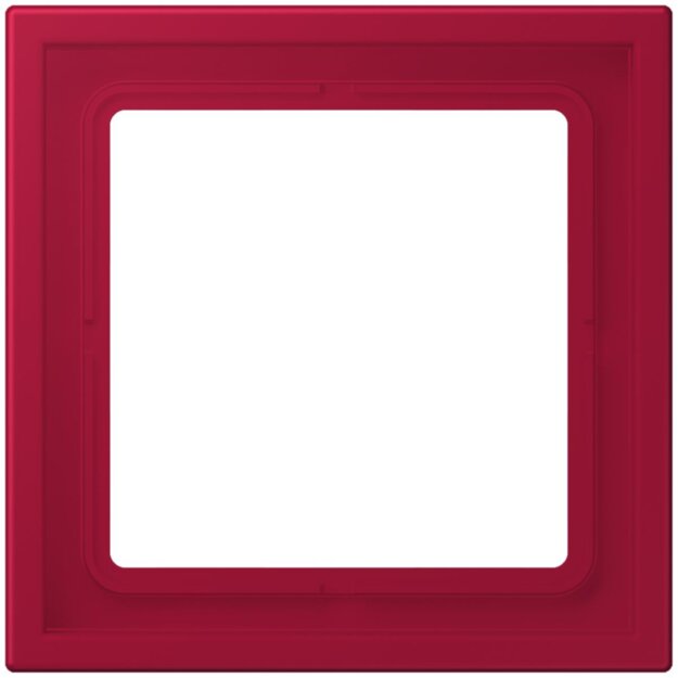 Jung LCZ981BF229 Rahmen 1-fach LC32100 (Thermoplast lackiert) Rouge Carmin Les Couleurs® Le Corbusier
