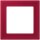 Jung LCZ981BF229 Rahmen 1-fach LC32100 (Thermoplast lackiert) Rouge Carmin Les Couleurs® Le Corbusier