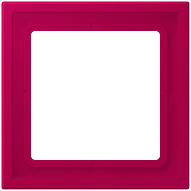 Jung LCZ981BF230 Rahmen 1-fach LC32101 (Thermoplast lackiert) Rouge Rubia Les Couleurs® Le Corbusier