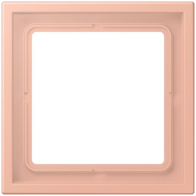 Jung LCZ981BF231 Rahmen 1-fach LC32102 (Thermoplast lackiert) Rose Clair Les Couleurs® Le Corbusier