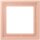 Jung LCZ981BF231 Rahmen 1-fach LC32102 (Thermoplast lackiert) Rose Clair Les Couleurs® Le Corbusier