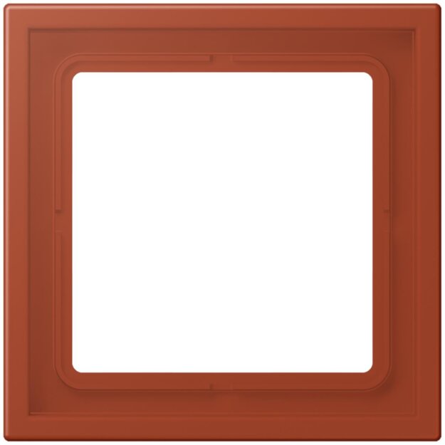 Jung LCZ981BF232 Rahmen 1-fach LC32110 (Thermoplast lackiert) LOcre Rouge Les Couleurs® Le Corbusier