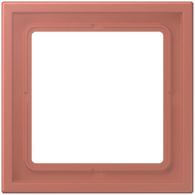 Jung LCZ981BF236 Rahmen 1-fach LC32121 (Thermoplast lackiert) Terre Sienne Brique Les Couleurs® Le Corbusier