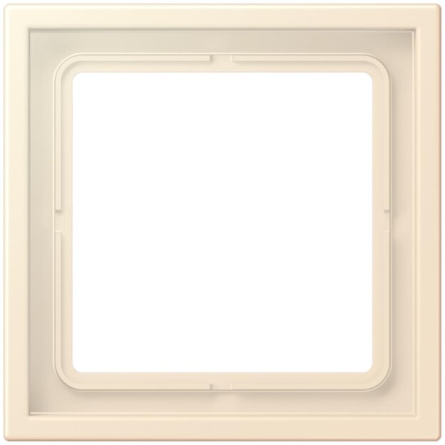 Jung LCZ981BF238 Rahmen 1-fach LC32123 (Thermoplast lackiert) Terre Sienne Pâle Les Couleurs® Le Corbusier