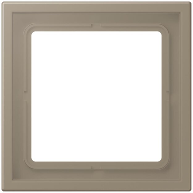 Jung LCZ981BF242 Rahmen 1-fach LC32141 (Thermoplast lackiert) Ombre Naturelle Moyenne Les Couleurs® Le Corbusier