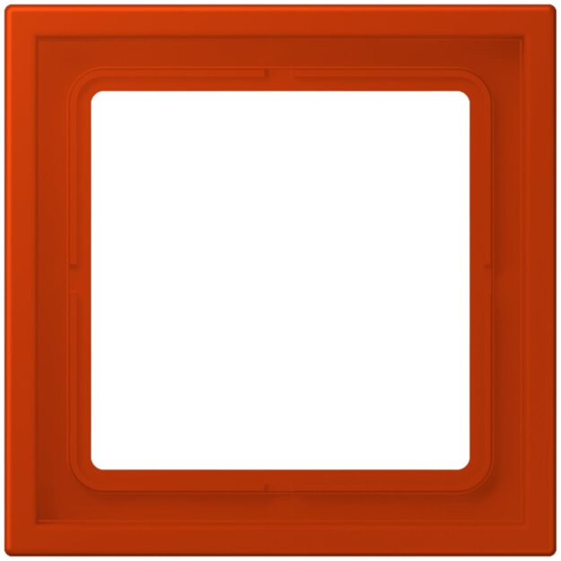 Jung LCZ981BF244 Rahmen 1-fach LC4320A (Thermoplast lackiert) Rouge Vermillon 59 Les Couleurs® Le Corbusier