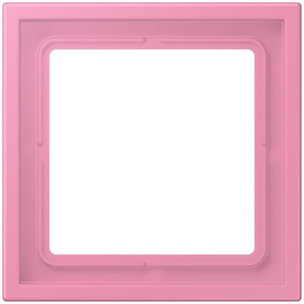 Jung LCZ981BF246 Rahmen 1-fach LC4320C (Thermoplast lackiert) Rose Vif Les Couleurs® Le Corbusier