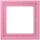 Jung LCZ981BF246 Rahmen 1-fach LC4320C (Thermoplast lackiert) Rose Vif Les Couleurs® Le Corbusier
