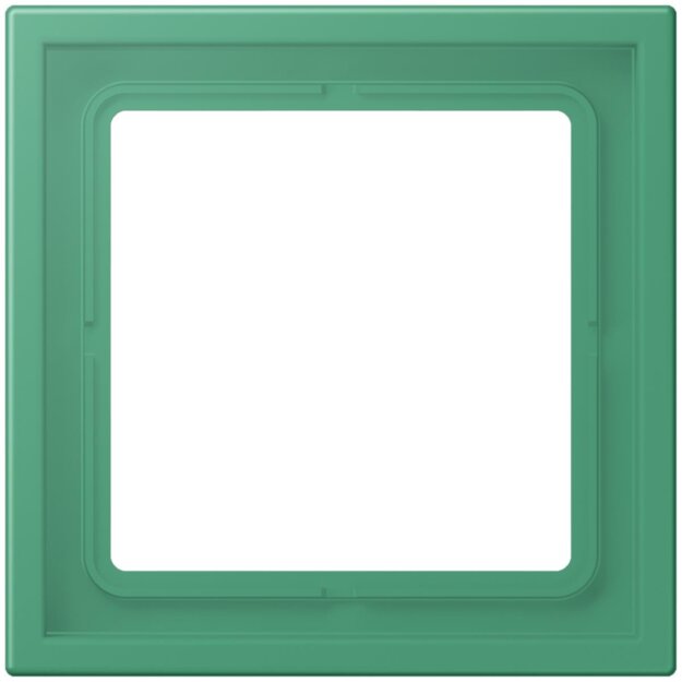Jung LCZ981BF250 Rahmen 1-fach LC4320G (Thermoplast lackiert) Vert 59 Les Couleurs® Le Corbusier