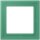 Jung LCZ981BF250 Rahmen 1-fach LC4320G (Thermoplast lackiert) Vert 59 Les Couleurs® Le Corbusier