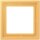 Jung LCZ981BF254 Rahmen 1-fach LC4320L (Thermoplast lackiert) Ocre Jaune Clair Les Couleurs® Le Corbusier