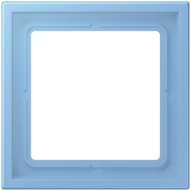 Jung LCZ981BF256 Rahmen 1-fach LC4320N (Thermoplast lackiert) Bleu Céruléen 59 Les Couleurs® Le Corbusier