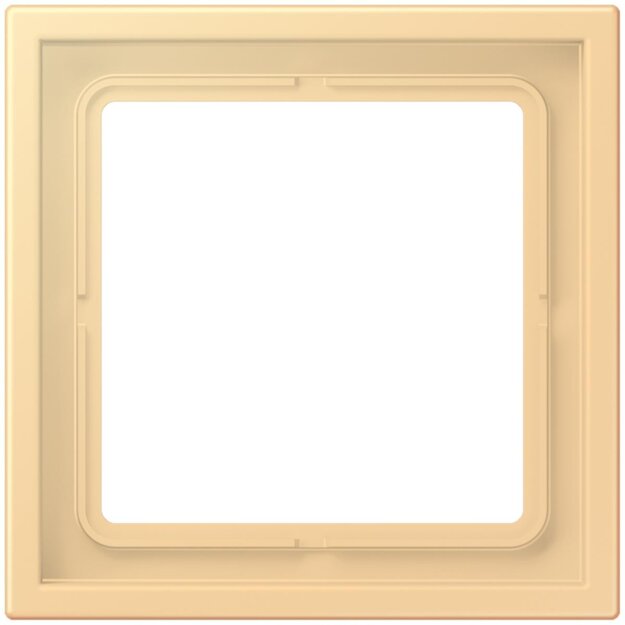 Jung LCZ981BF258 Rahmen 1-fach LC4320P (Thermoplast lackiert) Terre Sienne Claire 59 Les Couleurs® Le Corbusier