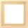 Jung LCZ981BF258 Rahmen 1-fach LC4320P (Thermoplast lackiert) Terre Sienne Claire 59 Les Couleurs® Le Corbusier