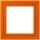 Jung LCZ981BF260 Rahmen 1-fach LC4320S (Thermoplast lackiert) Orange Vif Les Couleurs® Le Corbusier