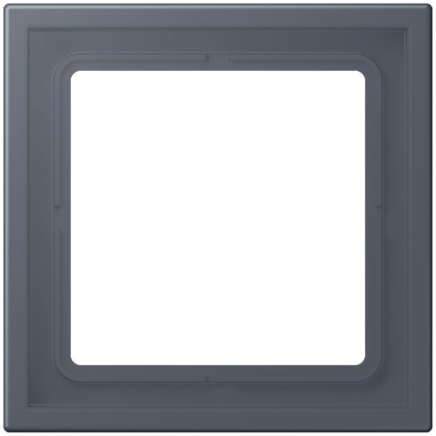 Jung LCZ981BF262 Rahmen 1-fach LC4320U (Thermoplast lackiert) Gris Fonce 59 Les Couleurs® Le Corbusier