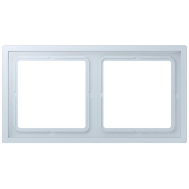 Jung LCZ982BF209 Rahmen 2-fach LC32023 (Thermoplast lackiert) Outremer Pale Les Couleurs® Le Corbusier