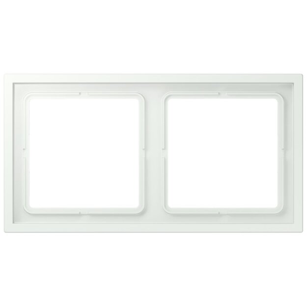 Jung LCZ982BF210 Rahmen 2-fach LC32024 (Thermoplast lackiert) Outremer Gris Les Couleurs® Le Corbusier