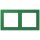 Jung LCZ982BF219 Rahmen 2-fach LC32050 (Thermoplast lackiert) Vert Foncé Les Couleurs® Le Corbusier