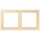Jung LCZ982BF223 Rahmen 2-fach LC32060 (Thermoplast lackiert) Ocre Les Couleurs® Le Corbusier