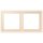 Jung LCZ982BF228 Rahmen 2-fach LC32091 (Thermoplast lackiert) Rose Pâle Les Couleurs® Le Corbusier