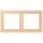 Jung LCZ982BF237 Rahmen 2-fach LC32122 (Thermoplast lackiert) Terre Sienne Claire 31 Les Couleurs® Le Corbusier