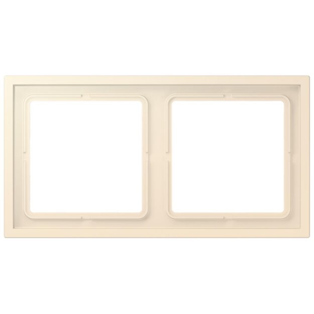 Jung LCZ982BF238 Rahmen 2-fach LC32123 (Thermoplast lackiert) Terre Sienne Pâle Les Couleurs® Le Corbusier