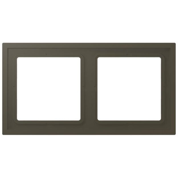 Jung LCZ982BF241 Rahmen 2-fach LC32140 (Thermoplast lackiert) Ombre Naturelle 31 Les Couleurs® Le Corbusier