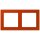 Jung LCZ982BF244 Rahmen 2-fach LC4320A (Thermoplast lackiert) Rouge Vermillon 59 Les Couleurs® Le Corbusier