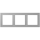 Jung LCZ983BF204 Rahmen 3-fach LC32012 (Thermoplast lackiert) Gris Moyen Les Couleurs® Le Corbusier