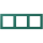 Jung LCZ983BF216 Rahmen 3-fach LC32040 (Thermoplast lackiert) Vert Anglais Les Couleurs® Le Corbusier