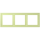 Jung LCZ983BF222 Rahmen 3-fach LC32053 (Thermoplast lackiert) Vert Jaune Clair Les Couleurs® Le Corbusier