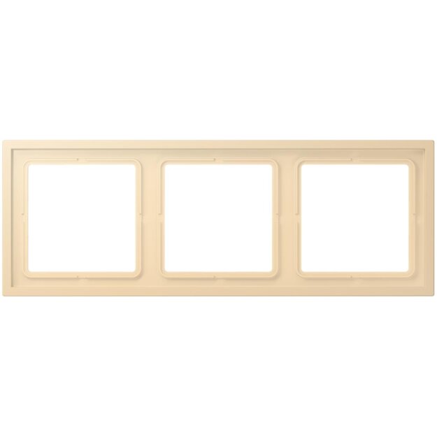 Jung LCZ983BF223 Rahmen 3-fach LC32060 (Thermoplast lackiert) Ocre Les Couleurs® Le Corbusier