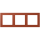 Jung LCZ983BF232 Rahmen 3-fach LC32110 (Thermoplast lackiert) LOcre Rouge Les Couleurs® Le Corbusier