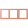 Jung LCZ983BF233 Rahmen 3-fach LC32111 (Thermoplast lackiert) LOcre Rouge Moyen Les Couleurs® Le Corbusier