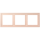 Jung LCZ983BF234 Rahmen 3-fach LC32112 (Thermoplast lackiert) LOcre Rouge Clair Les Couleurs® Le Corbusier