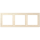 Jung LCZ983BF238 Rahmen 3-fach LC32123 (Thermoplast lackiert) Terre Sienne Pâle Les Couleurs® Le Corbusier