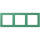 Jung LCZ983BF250 Rahmen 3-fach LC4320G (Thermoplast lackiert) Vert 59 Les Couleurs® Le Corbusier