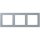Jung LCZ983BF257 Rahmen 3-fach LC4320O (Thermoplast lackiert) Gris Clair 59 Les Couleurs® Le Corbusier