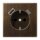 Jung ME1520-15CAAT SCHUKO-Steckdose mit USB-Ladegerät Safety+ Typ AC Messing Messing antik