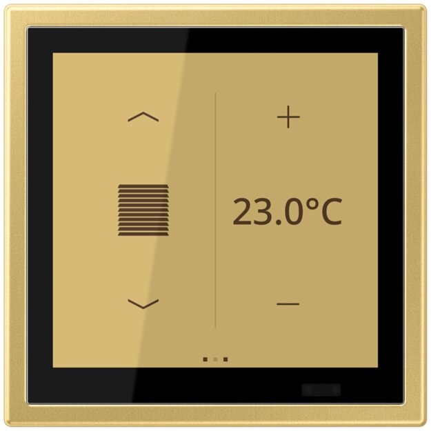 Jung ME459D1SC KNX Raumcontroller LS TOUCH Secure Messing classic