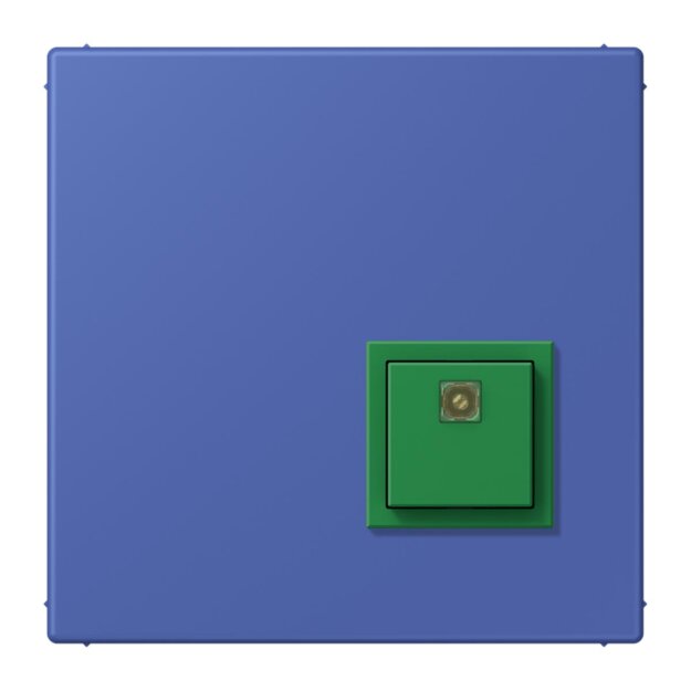 Jung NRSLC0834AT206 Abstelltaster LC32020 (Thermoplast lackiert) Bleu Outremer 31 Les Couleurs® Le Corbusier