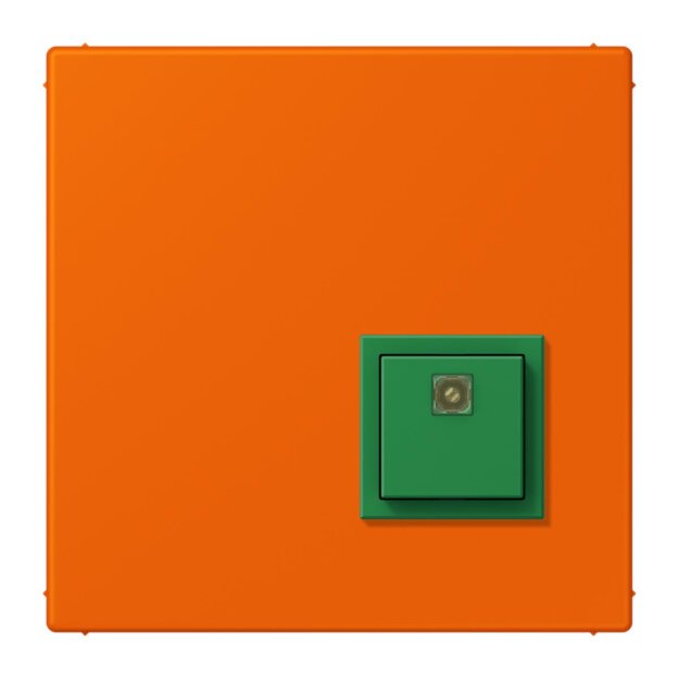Jung NRSLC0834AT224 Abstelltaster LC32080 (Thermoplast lackiert) Orange Les Couleurs® Le Corbusier