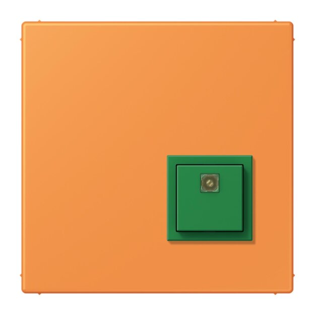 Jung NRSLC0834AT225 Abstelltaster LC32081 (Thermoplast lackiert) Orange Clair Les Couleurs® Le Corbusier