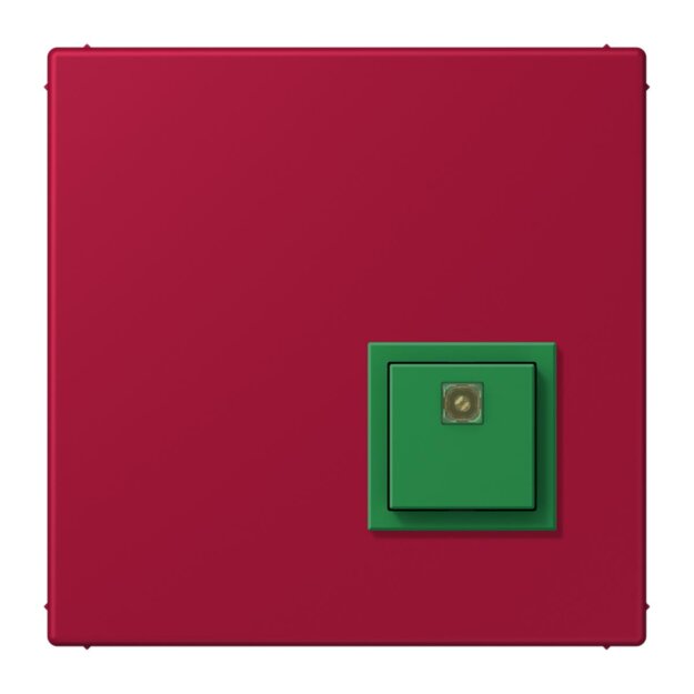 Jung NRSLC0834AT229 Abstelltaster LC32100 (Thermoplast lackiert) Rouge Carmin Les Couleurs® Le Corbusier