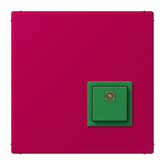 Jung NRSLC0834AT230 Abstelltaster LC32101 (Thermoplast lackiert) Rouge Rubia Les Couleurs® Le Corbusier