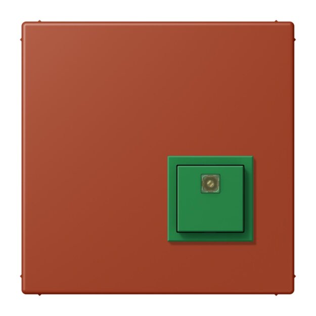 Jung NRSLC0834AT232 Abstelltaster LC32110 (Thermoplast lackiert) LOcre Rouge Les Couleurs® Le Corbusier