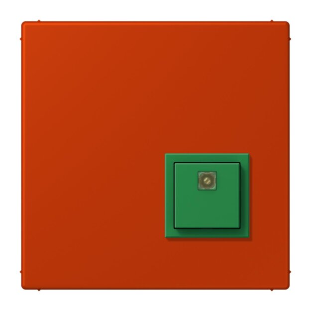 Jung NRSLC0834AT244 Abstelltaster LC4320A (Thermoplast lackiert) Rouge Vermillon 59 Les Couleurs® Le Corbusier