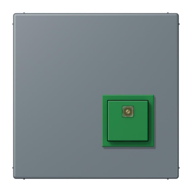 Jung NRSLC0834AT251 Abstelltaster LC4320H (Thermoplast lackiert) Gris 59 Les Couleurs® Le Corbusier