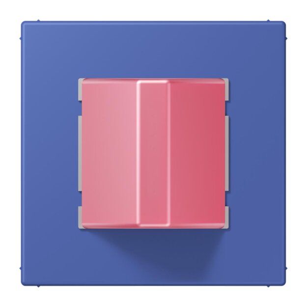 Jung NRSLC0834RM206 Abstelltaster LC32020 (Thermoplast lackiert) Bleu Outremer 31 Les Couleurs® Le Corbusier